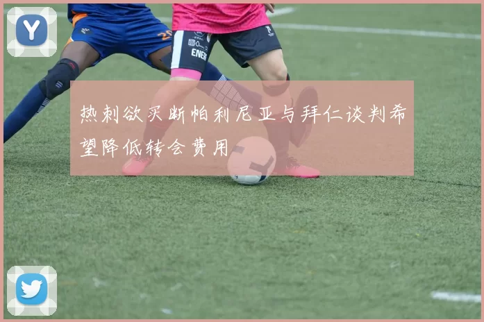 热刺欲买断帕利尼亚与拜仁谈判希望降低转会费用